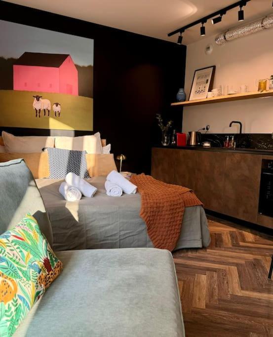 Art & High Studio Z Parkingiem Podziemnym Krynica-Zdrój Exteriör bild
