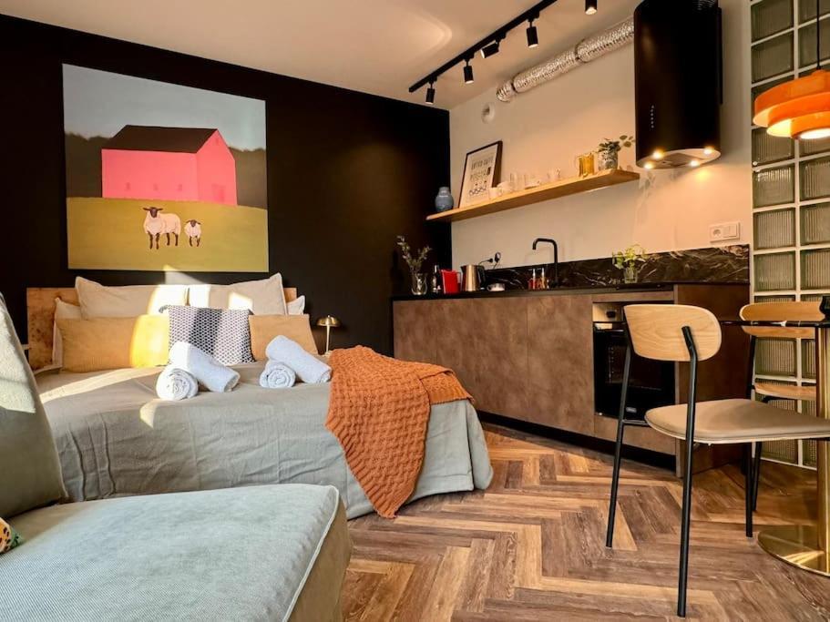 Art & High Studio Z Parkingiem Podziemnym Krynica-Zdrój Exteriör bild