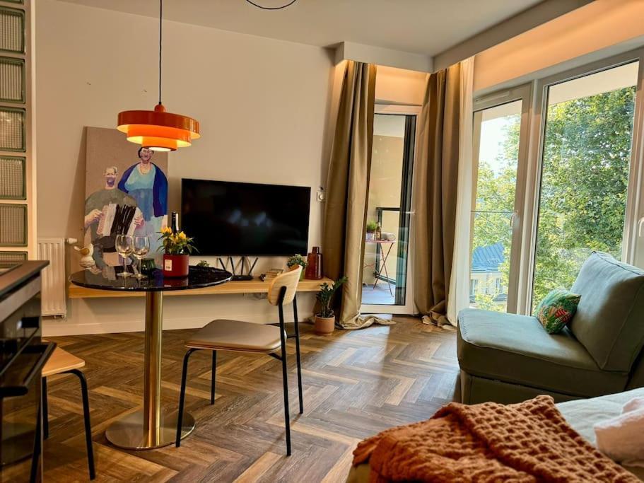 Art & High Studio Z Parkingiem Podziemnym Krynica-Zdrój Exteriör bild