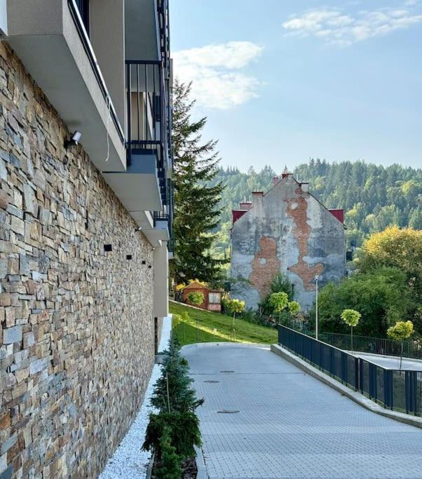 Art & High Studio Z Parkingiem Podziemnym Krynica-Zdrój Exteriör bild
